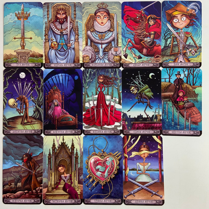 Карти Таро The Dark Mansion Tarot Темний Особняк українською версією