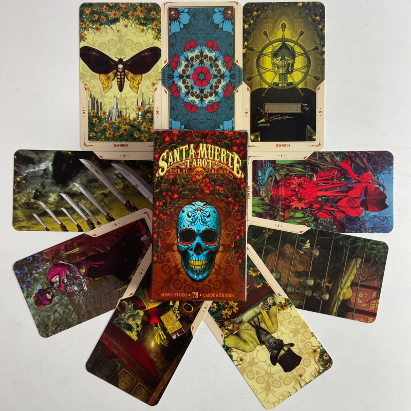Карти Таро Santa Muerte Святої Смерті мексиканська тематика