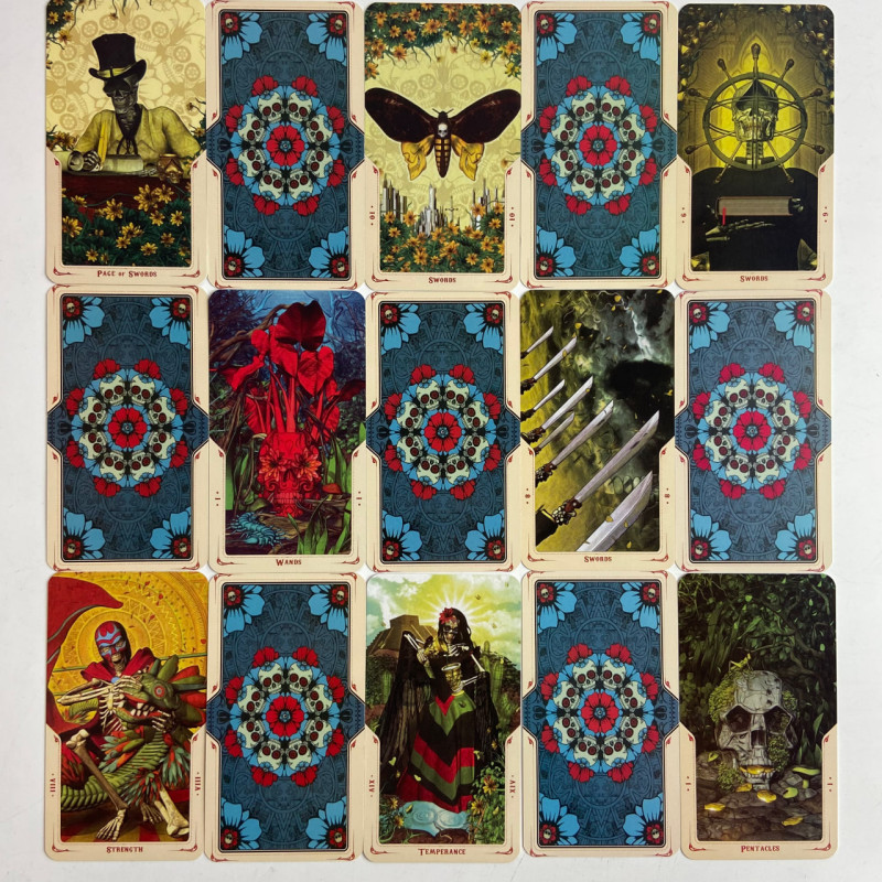 Карти Таро Santa Muerte Святої Смерті мексиканська тематика