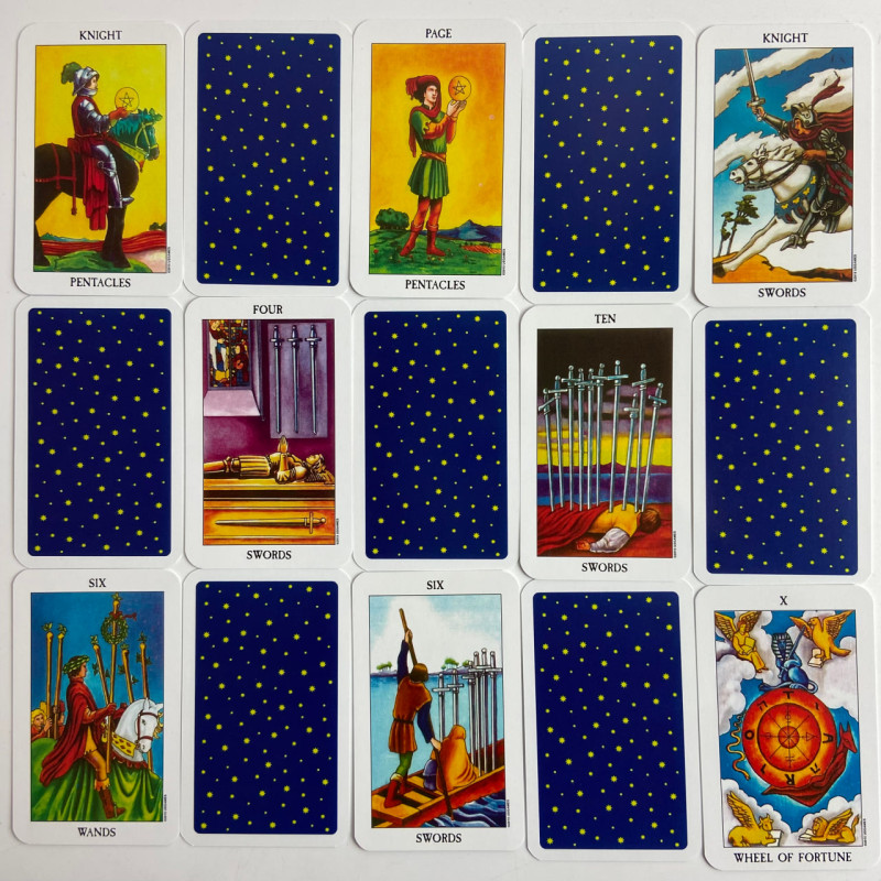 Карти Таро Radiant Rider-Waite Tarot яскрава колода Райдера-Уейта