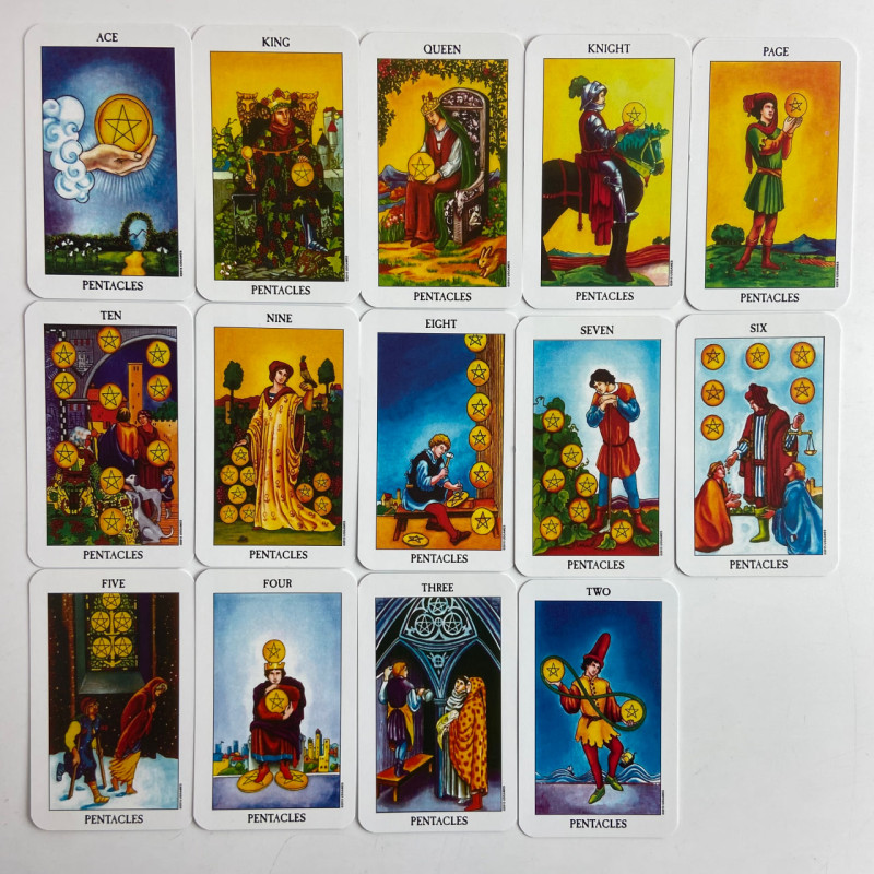 Карти Таро Radiant Rider-Waite Tarot яскрава колода Райдера-Уейта