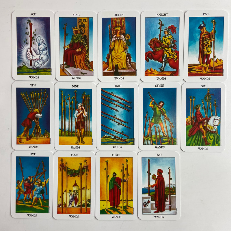 Карти Таро Radiant Rider-Waite Tarot яскрава колода Райдера-Уейта