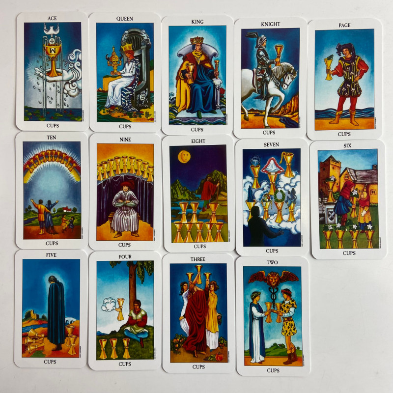 Карти Таро Radiant Rider-Waite Tarot яскрава колода Райдера-Уейта