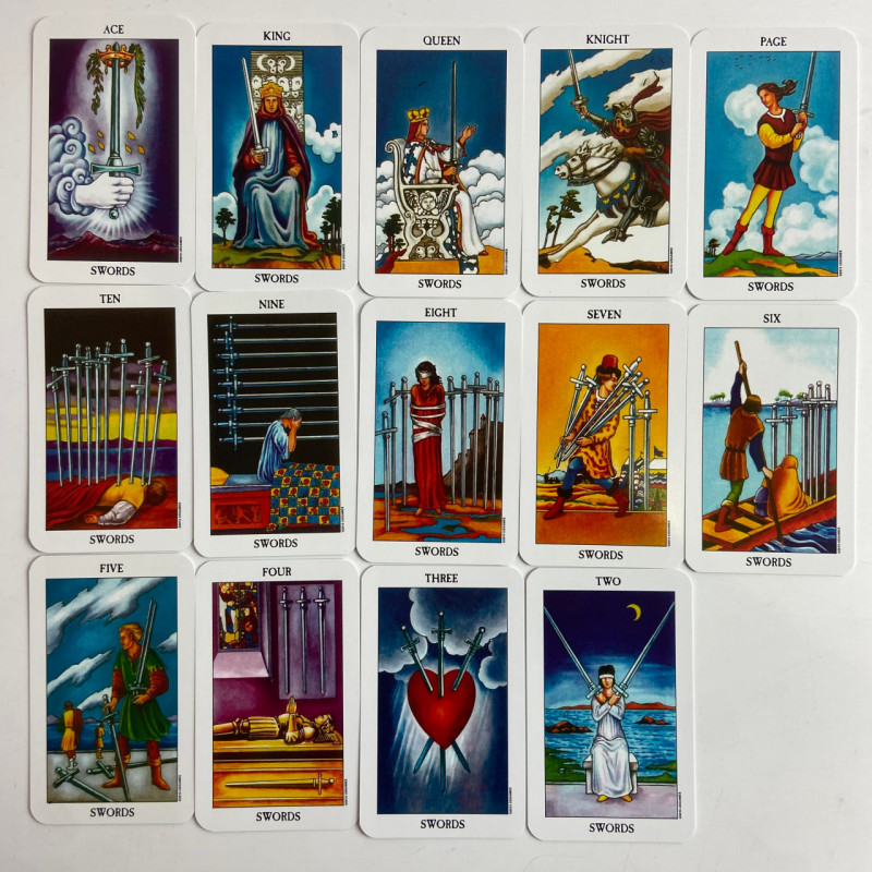 Карти Таро Radiant Rider-Waite Tarot яскрава колода Райдера-Уейта