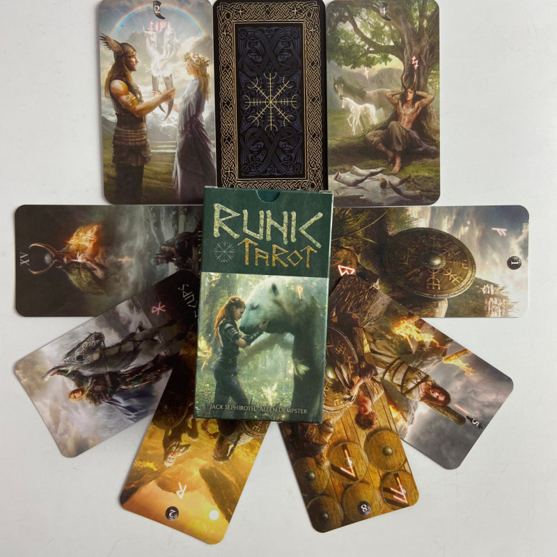 Карти Таро Runic Tarot Рунічне таро скандинавська міфологія