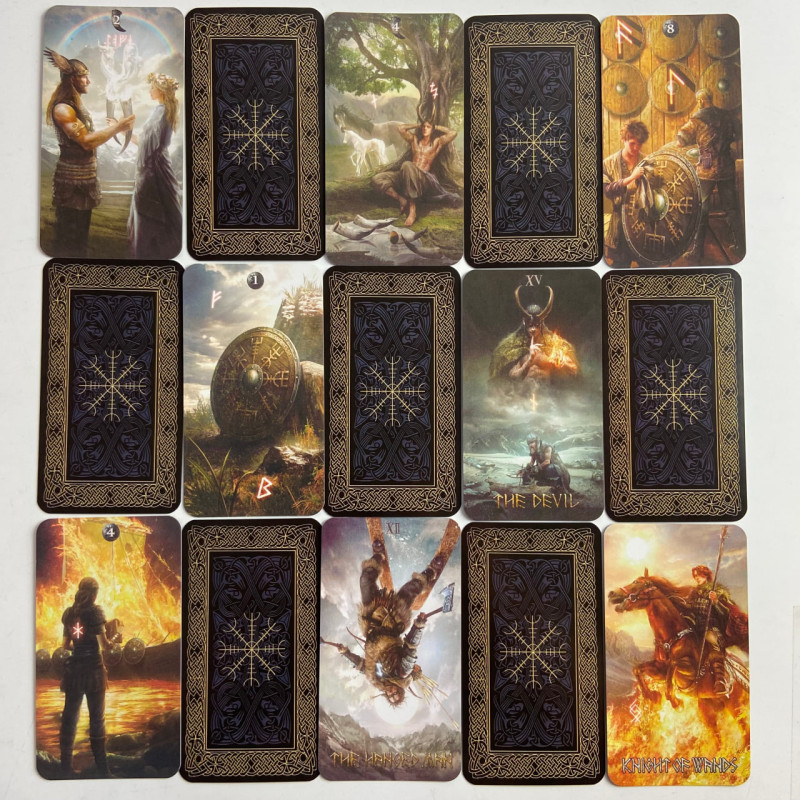 Карти Таро Runic Tarot Рунічне таро скандинавська міфологія