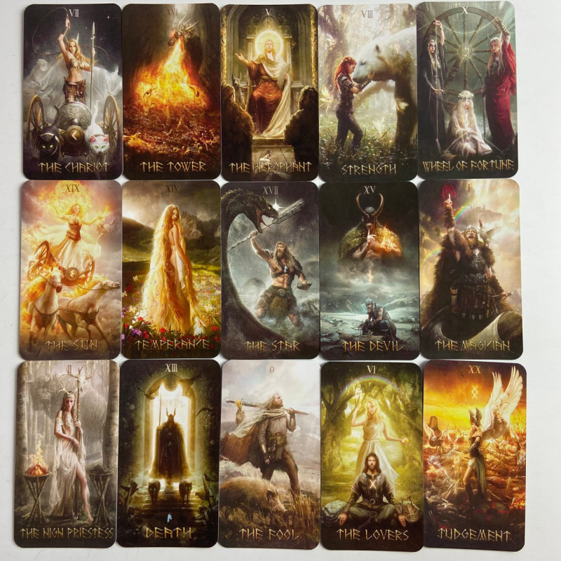 Карти Таро Runic Tarot Рунічне таро скандинавська міфологія