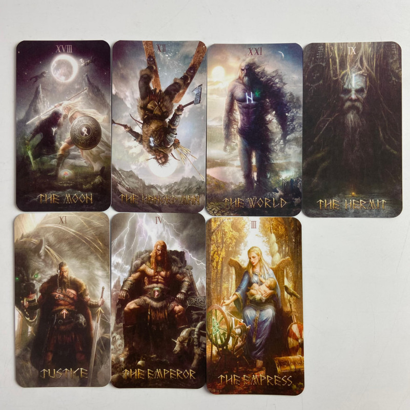 Карти Таро Runic Tarot Рунічне таро скандинавська міфологія