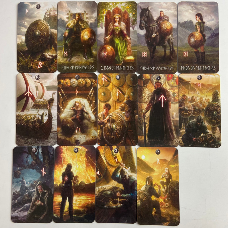 Карти Таро Runic Tarot Рунічне таро скандинавська міфологія