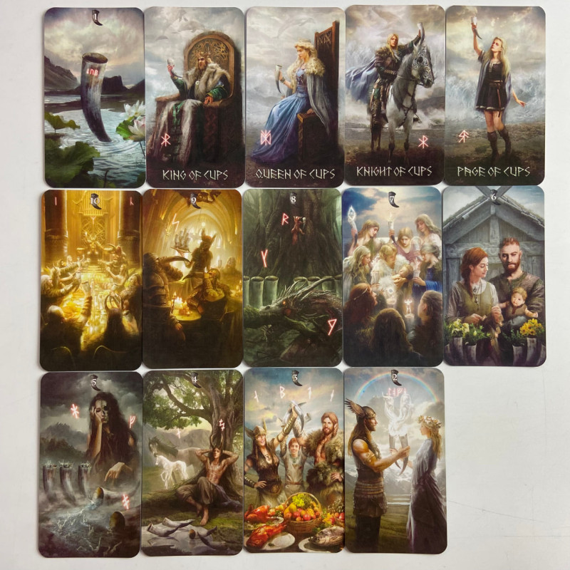 Карти Таро Runic Tarot Рунічне таро скандинавська міфологія