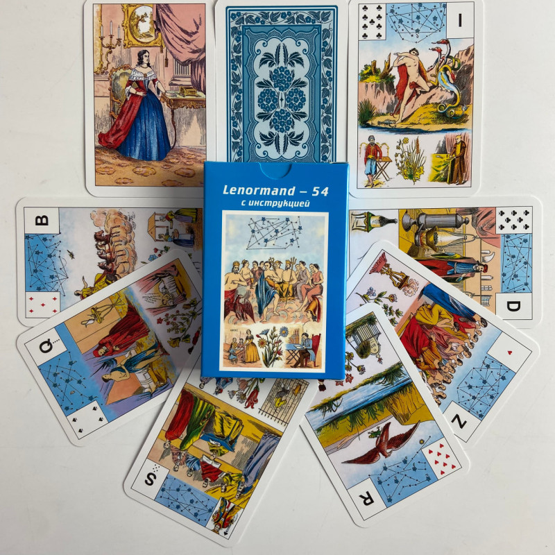Карти Ленорман астро-міфологічні Lenormand TR-B-52 без підписів