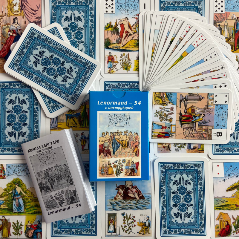 Карти Ленорман астро-міфологічні Lenormand TR-B-52 без підписів