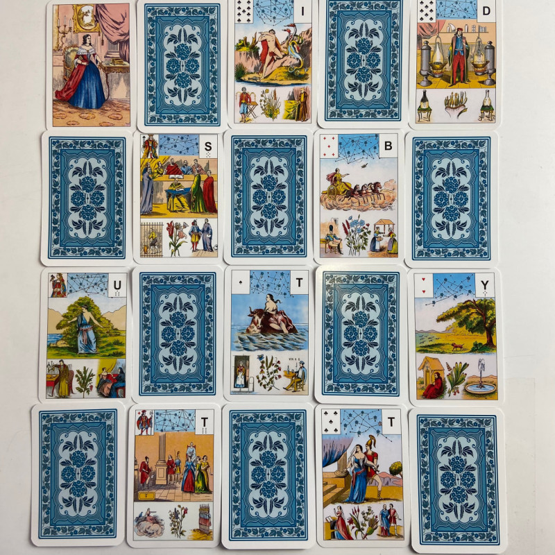 Карти Ленорман астро-міфологічні Lenormand TR-B-52 без підписів