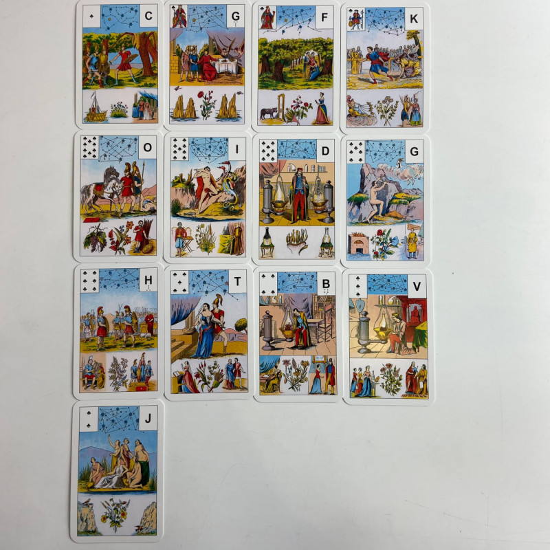 Карти Ленорман астро-міфологічні Lenormand TR-B-52 без підписів