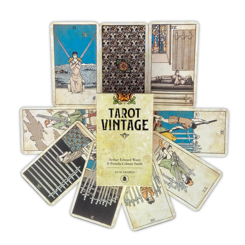 Карти Таро Vintage Tarot вінтажна колода Олександр Рей англійською мовою