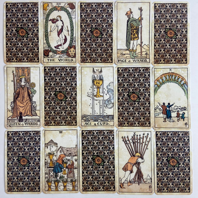 Карти Таро Vintage Tarot вінтажна колода Олександр Рей англійською мовою
