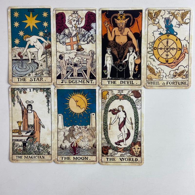 Карти Таро Vintage Tarot вінтажна колода Олександр Рей англійською мовою