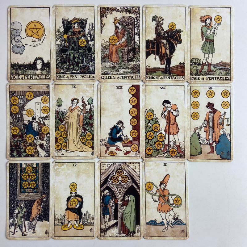 Карти Таро Vintage Tarot вінтажна колода Олександр Рей англійською мовою