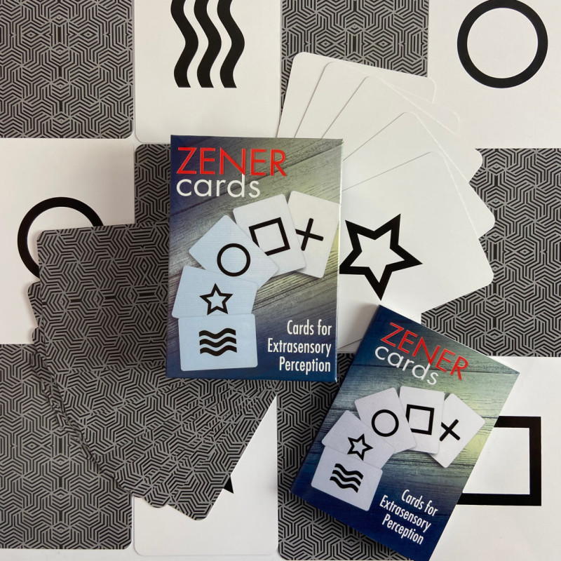 Оракульні карти Zener Cards Оракул Зенера для розвитку інтуїції та концентрації