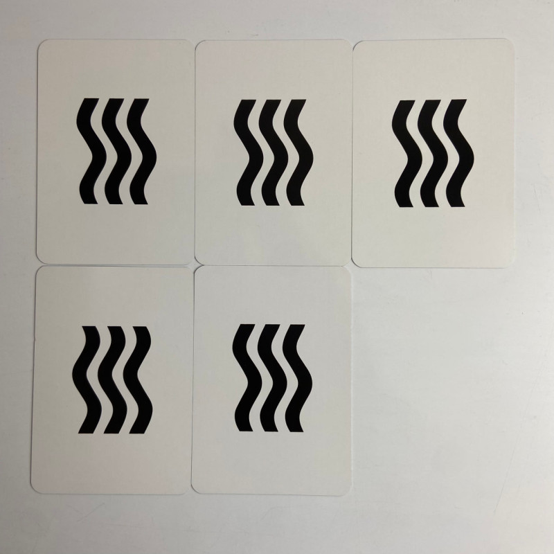 Оракульні карти Zener Cards Оракул Зенера для розвитку інтуїції та концентрації