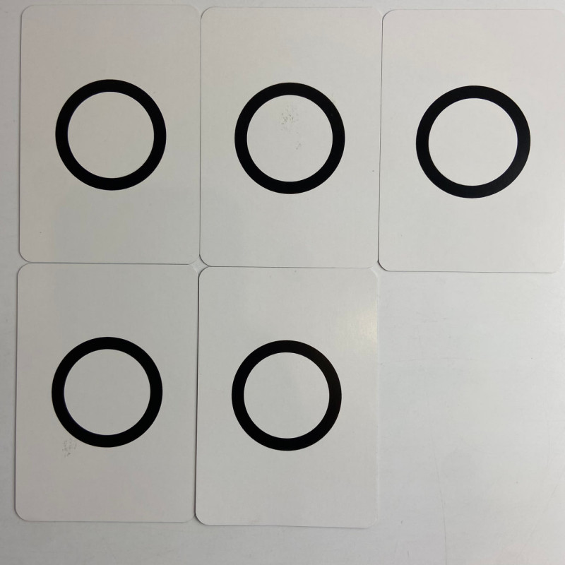 Оракульні карти Zener Cards Оракул Зенера для розвитку інтуїції та концентрації