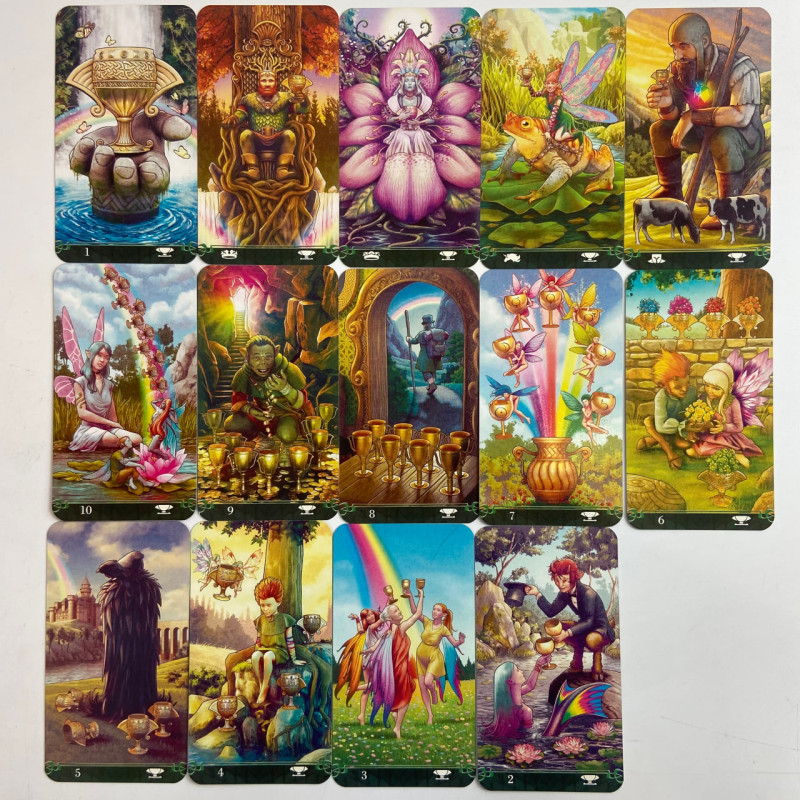Карты Таро «На краю радуги» Tarot at the end of the Rainbow кельтская тематика