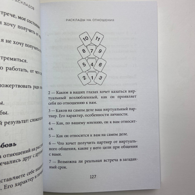 Книга Таро Розклади Таро понад 130 розкладів для важливих питань Анна Огінська