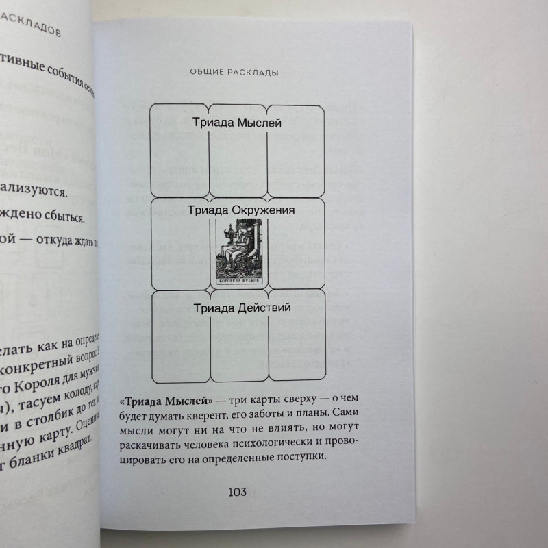 Книга Таро Розклади Таро понад 130 розкладів для важливих питань Анна Огінська