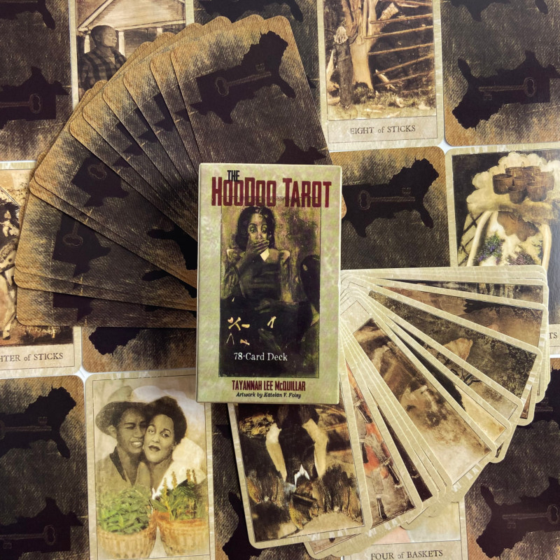 Карти Таро The Hoodoo Tarot зменшена колода Rootwork (Худу)