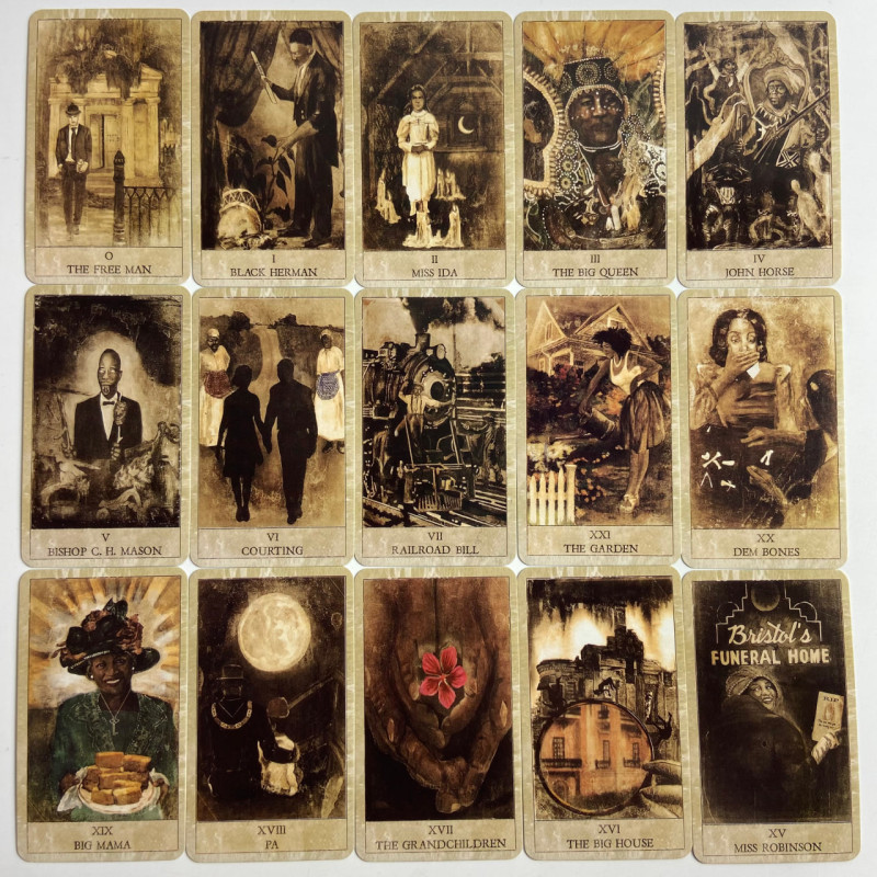 Карти Таро The Hoodoo Tarot зменшена колода Rootwork (Худу)