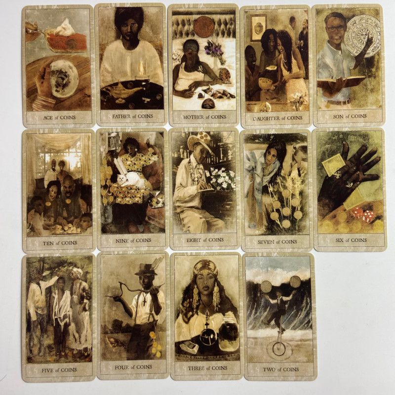 Карти Таро The Hoodoo Tarot зменшена колода Rootwork (Худу)