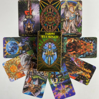 Карты Таро Illuminati Tarot «Иллюминаты», уменьшенная колода на английском языке