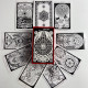 Карти Таро The Hermetic Tarot Герметичне Таро колода в чорно-білому стилі