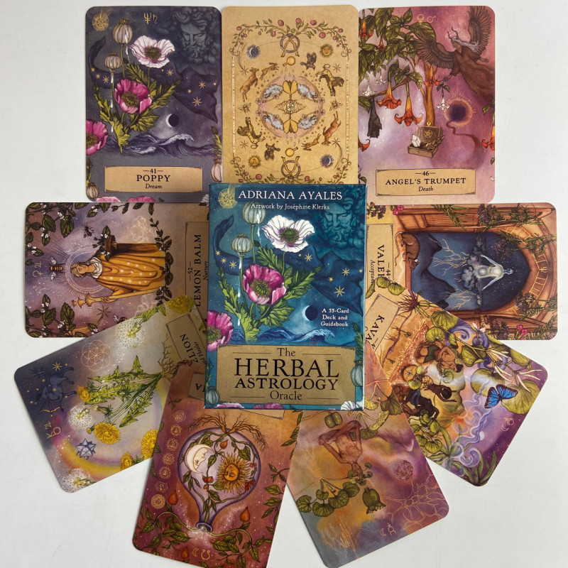Оракульные карты Herbal Astrology Oracle Cards Оракул Травяной Астрологии