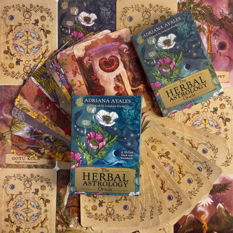 Оракульные карты Herbal Astrology Oracle Cards Оракул Травяной Астрологии
