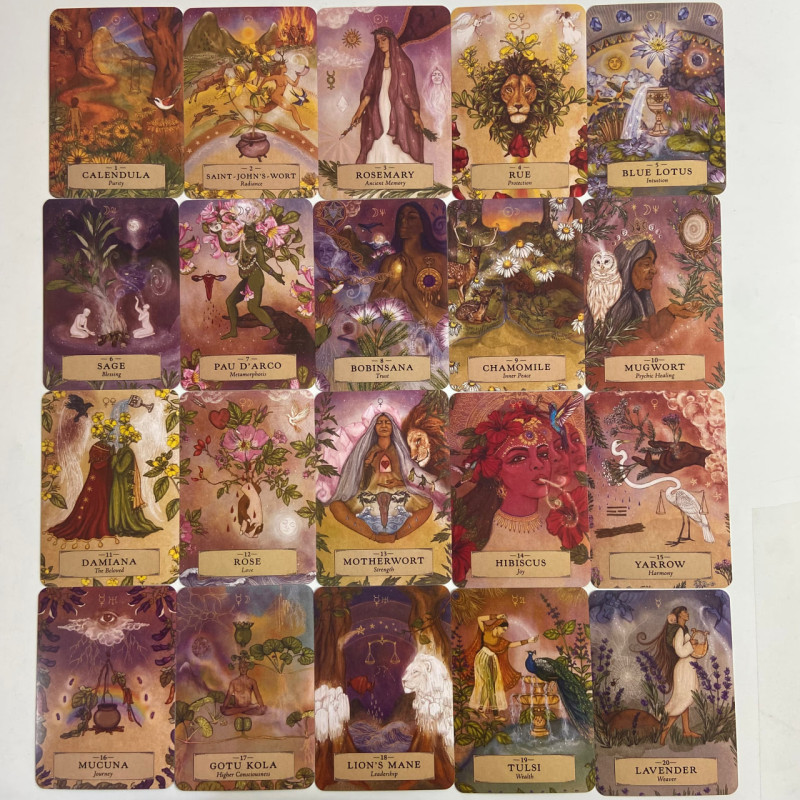 Оракульные карты Herbal Astrology Oracle Cards Оракул Травяной Астрологии