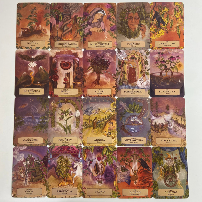 Оракульные карты Herbal Astrology Oracle Cards Оракул Травяной Астрологии