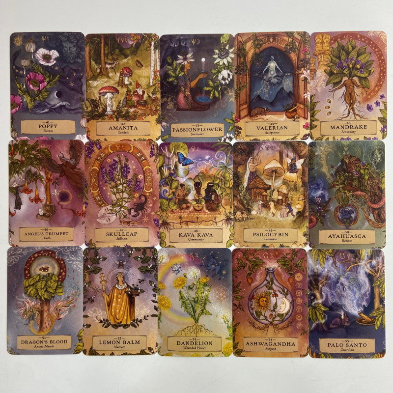 Оракульные карты Herbal Astrology Oracle Cards Оракул Травяной Астрологии