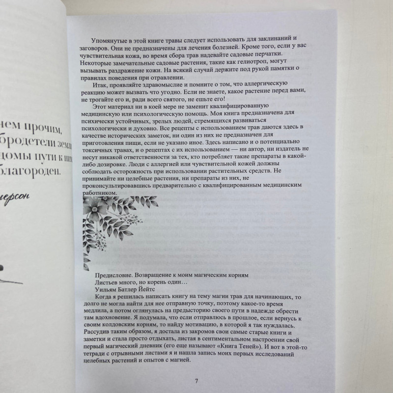 Книга Магія трав для початківців Приземлене чаклунство Еллен Дуган про трави та заклинання