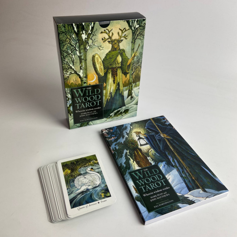 Подарунковий набір карт Таро The Wildwood Tarot (Таро Дикого лісу) книга + карти