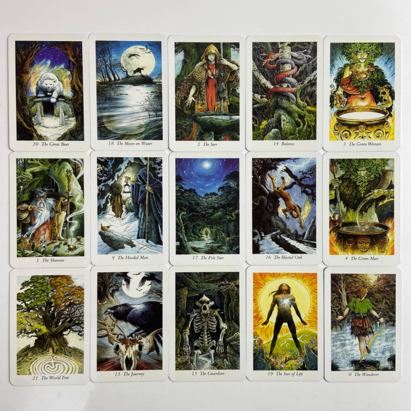 Подарунковий набір карт Таро The Wildwood Tarot (Таро Дикого лісу) книга + карти