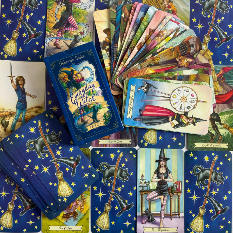 Карти Таро Everyday Witch Tarot Повсякденне Таро Відьом Дебора Блейк