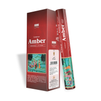Угольные благовония Amber Darshan «Янтарь» индийские ароматические палочки