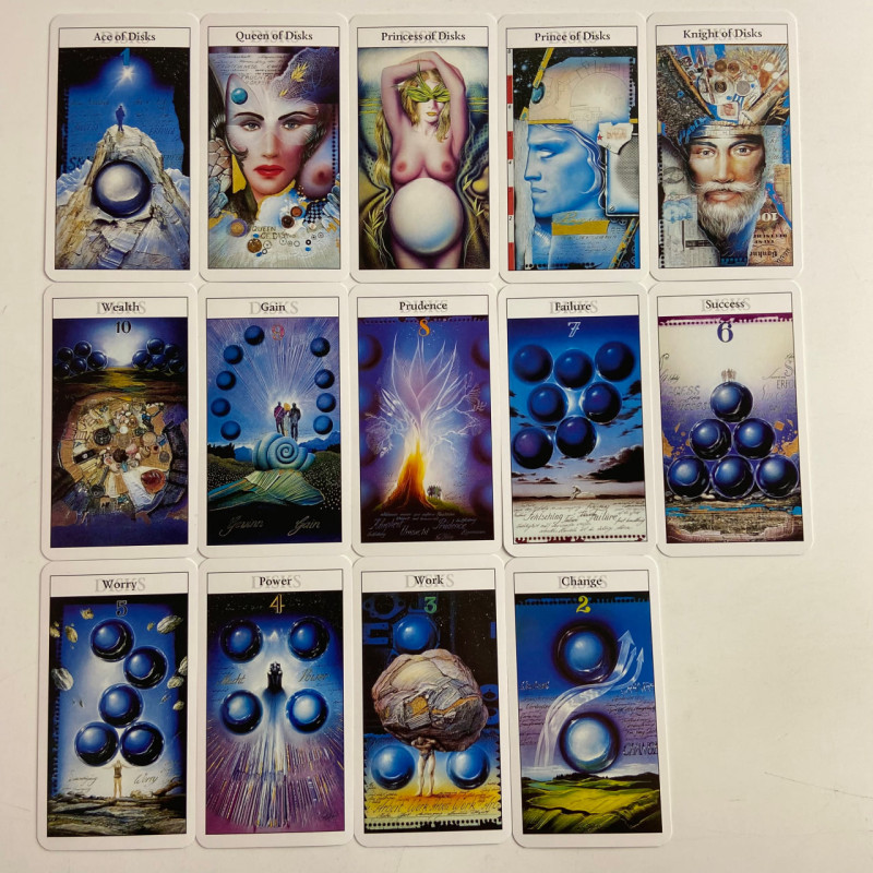 Карти Таро The Röhrig Tarot (Таро Реріха) сучасна арт-колода для ворожіння