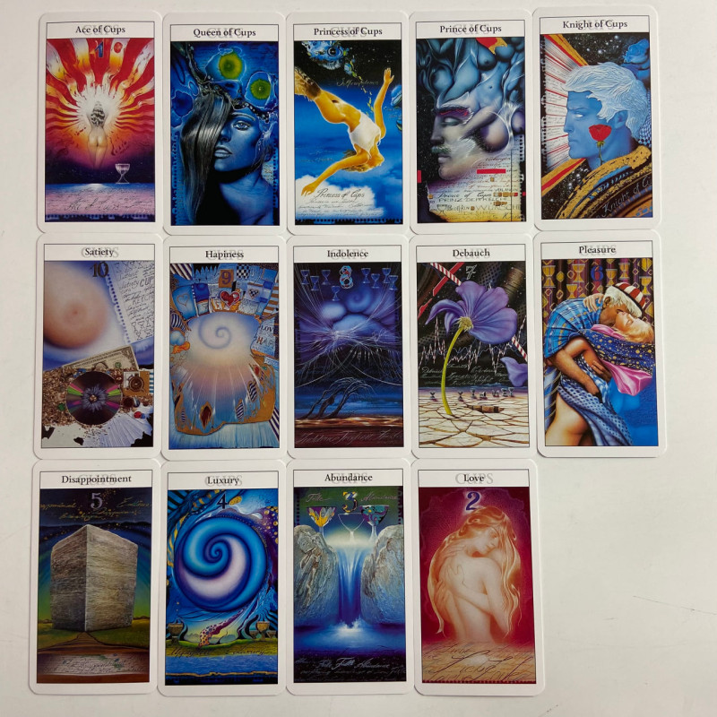 Карти Таро The Röhrig Tarot (Таро Реріха) сучасна арт-колода для ворожіння