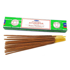 Пахощі ароматичні палички Satya Ayurveda Масала для медитації та ароматизації дому