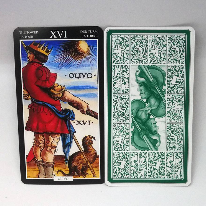 Карты Таро Ancient Enlightened Tarot Sola Busca Стародавних Магов Ренессанс