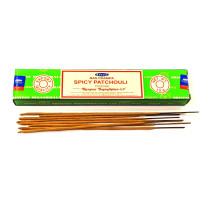 Пыльцовые благовония Satya Masala Spicy Patchouli Пряный Пачули ароматические палочки