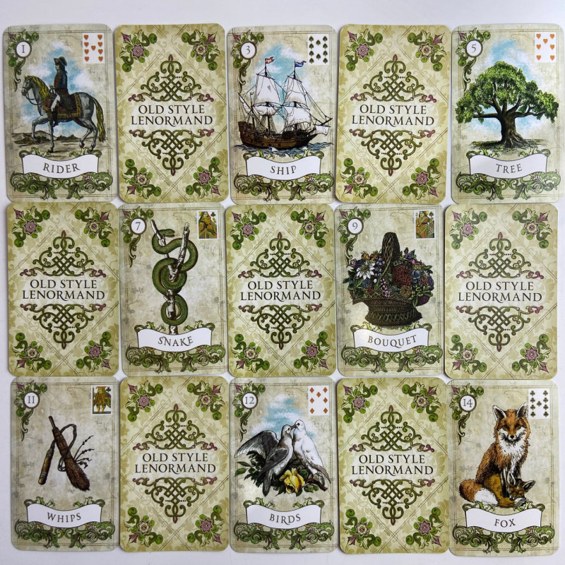 Карти Ленорман Old Style Lenormand старий стиль оракульна колода