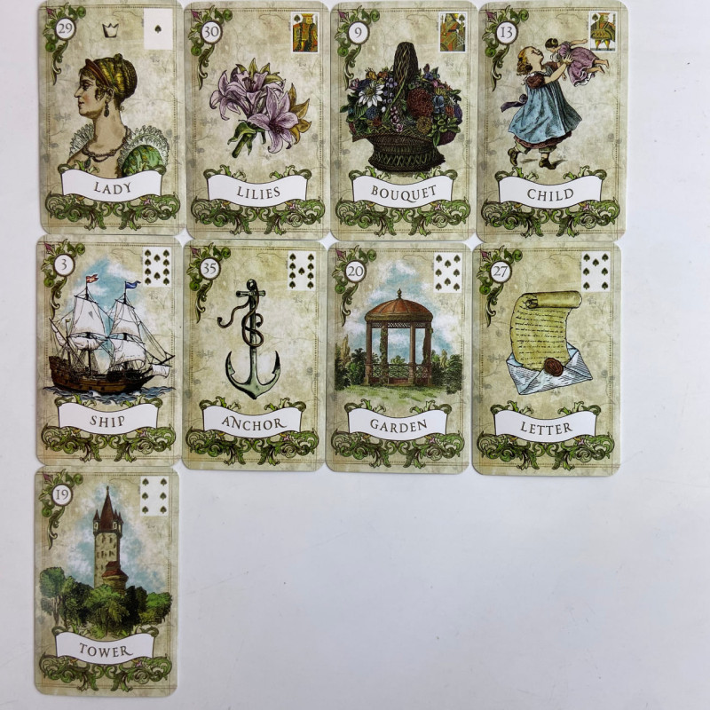 Карти Ленорман Old Style Lenormand старий стиль оракульна колода